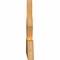 Ekena Millwork Saratoga Rough Sawn Timber Gable Bracket, Western Red Cedar, 84"W x 21"H x 2"D x 6"F, 6/12 Pitch GBW084X21X0206SAR00RWR - alternate 3